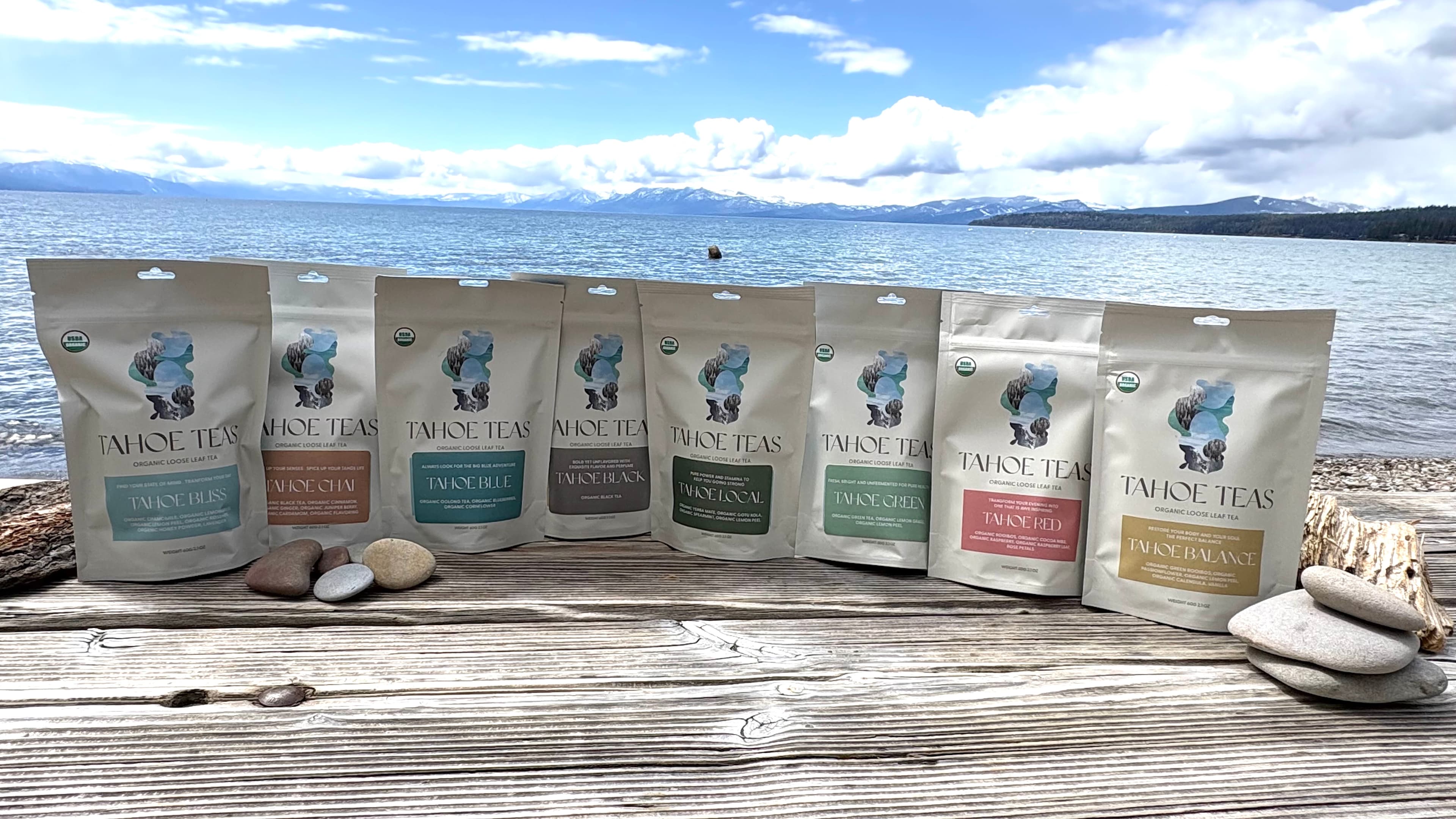 Tahoe Teas blends by Lake Tahoe
